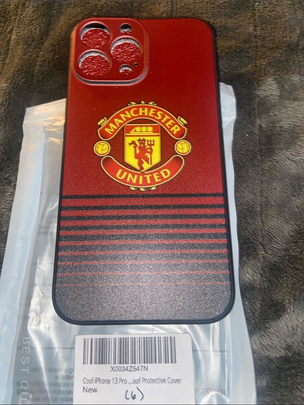 case-mate Manchester United Red & Yellow Protective Phone Case